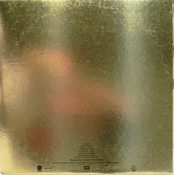 Grand Funk* : We're An American Band (LP, Album, Yel)