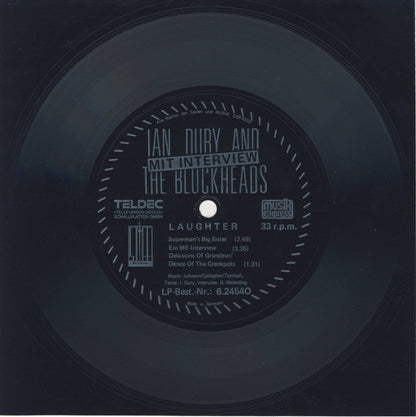 Ian Dury And The Blockheads : Laughter (Flexi, 7", S/Sided, Promo)