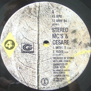 Stereo MC's & Cesare : Move It (12")