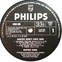 Manfred Mann's Earth Band : Manfred Mann's Earth Band (LP, Album)