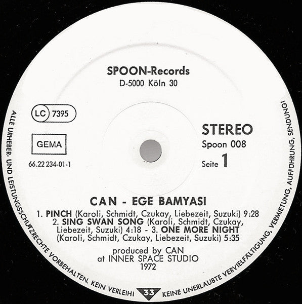 Can : Ege Bamyasi (LP, Album, RE)