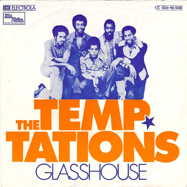 The Temptations : Glasshouse (7", Single)