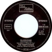 The Temptations : Glasshouse (7", Single)