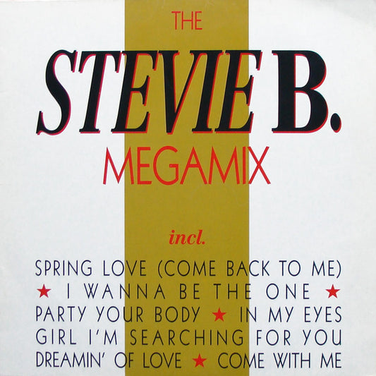 Stevie B.* : The Stevie B. Megamix (12", Maxi)