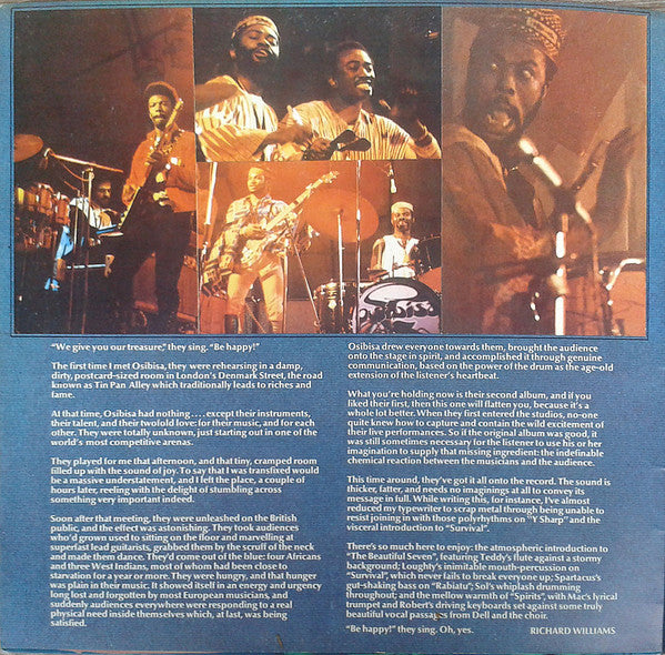 Osibisa : Wↄyaya (LP, Album, Gat)