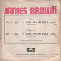 James Brown : Say It Loud - I'm Black And I'm Proud (7", Single, Mono)