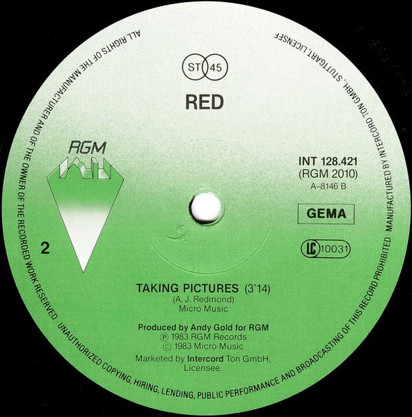 Red (3) : Let Her Go (12", Single)