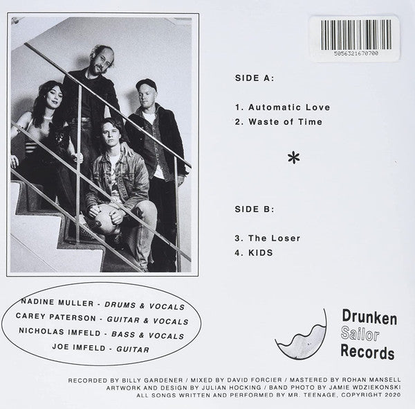 Mr. Teenage : Automatic Love (7", EP)