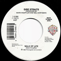 Dire Straits : Walk Of Life / So Far Away (7", Single, Spe)