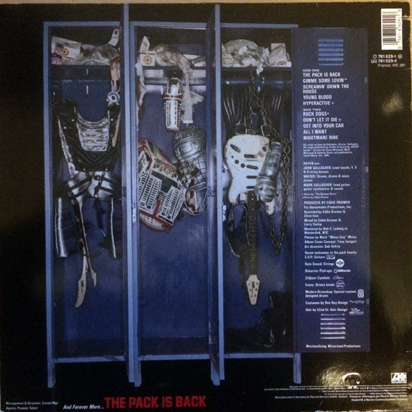 Raven (6) : The Pack Is Back (LP, Album)