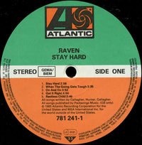 Raven (6) : Stay Hard (LP, Album)