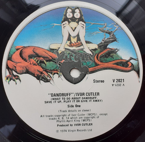 Ivor Cutler : Dandruff (LP, Album)