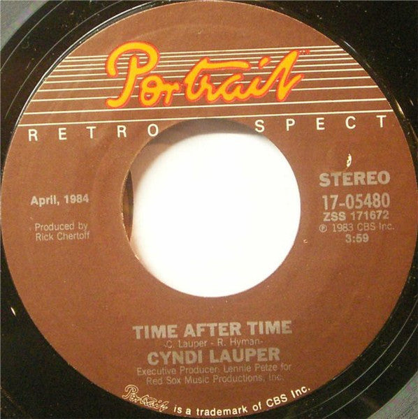 Cyndi Lauper : Girls Just Want To Have Fun / Time After Time (7", RE)