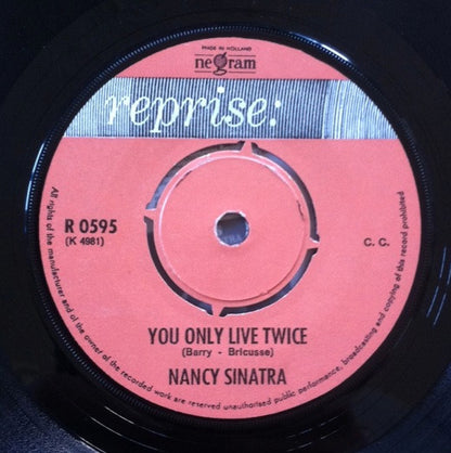 Nancy Sinatra : You Only Live Twice / Jackson (7", Single)