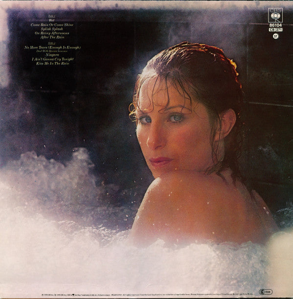 Barbra Streisand : Wet (LP, Album)