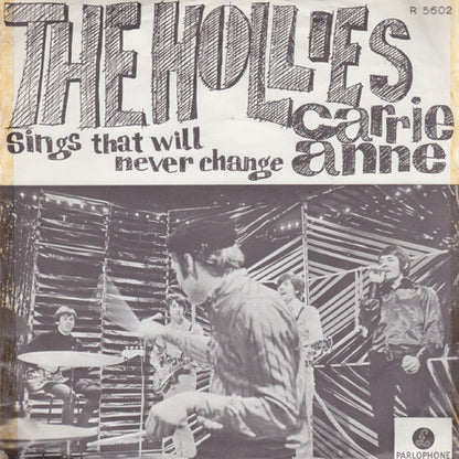 The Hollies : Carrie Anne (7", Single)