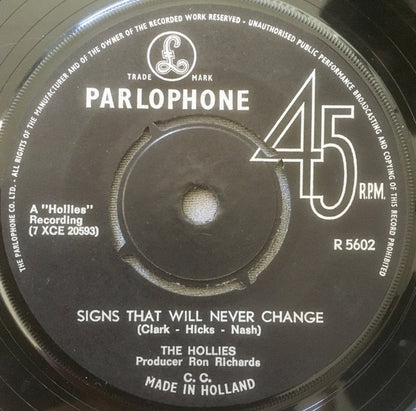 The Hollies : Carrie Anne (7", Single)
