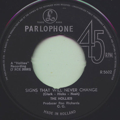 The Hollies : Carrie Anne (7", Single)