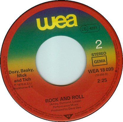 Dozy, Beaky, Mick & Tich : You've Got Me On The Run (7", Single)