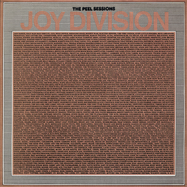 Joy Division : The Peel Sessions (12", EP, Ltd, Tex)