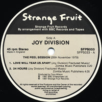 Joy Division : The Peel Sessions (12", EP, Ltd, Tex)