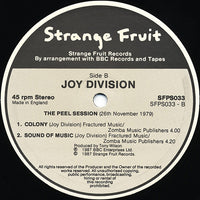 Joy Division : The Peel Sessions (12", EP, Ltd, Tex)