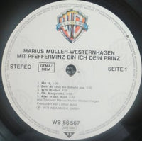 Marius Müller-Westernhagen : Mit Pfefferminz Bin Ich Dein Prinz (LP, Album, RP)