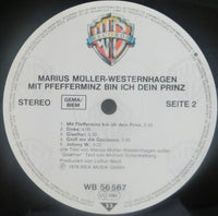 Marius Müller-Westernhagen : Mit Pfefferminz Bin Ich Dein Prinz (LP, Album, RP)