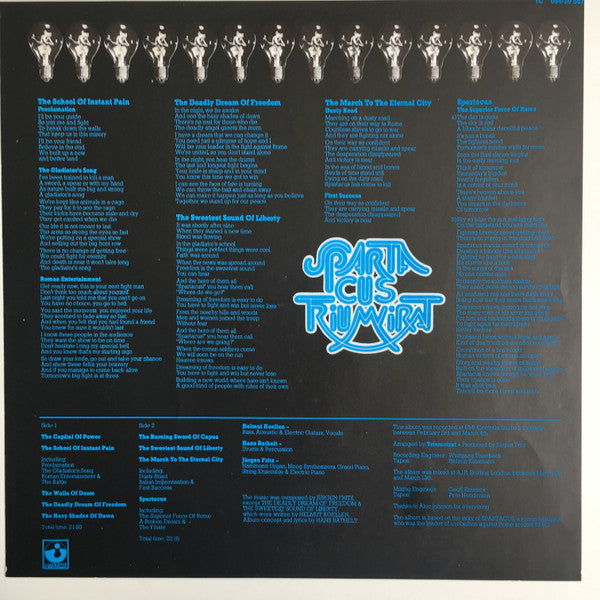 Triumvirat : Spartacus (LP, Album, RP)