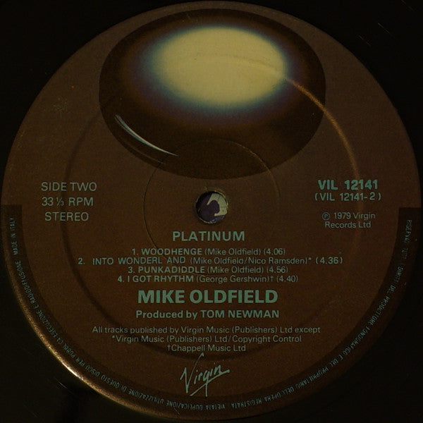Mike Oldfield : Platinum (LP, Album)