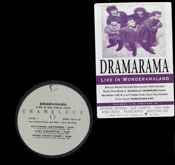 Dramarama : Live In Wonderamaland (12", EP, Promo)