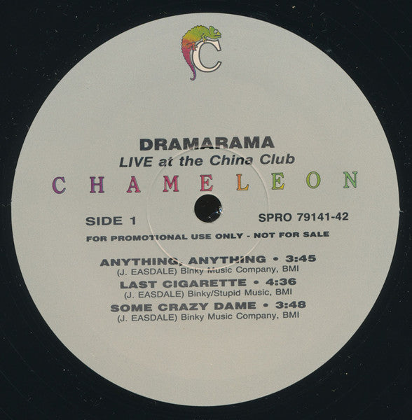 Dramarama : Live In Wonderamaland (12", EP, Promo)