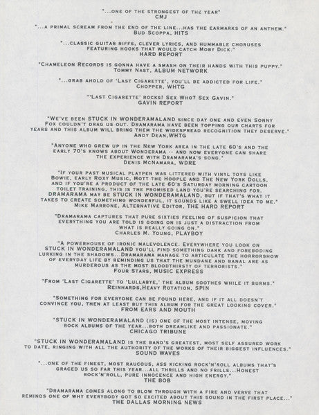 Dramarama : Live In Wonderamaland (12", EP, Promo)