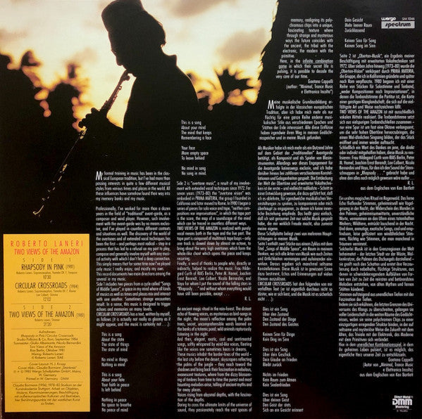 Roberto Laneri : Two Views Of The Amazon (LP, Album)