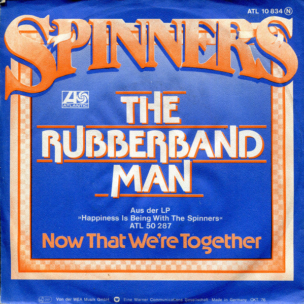 Spinners : The Rubberband Man (7", Single)
