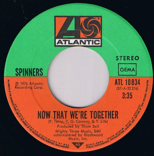 Spinners : The Rubberband Man (7", Single)