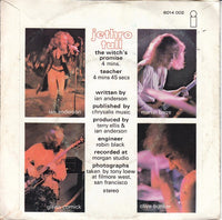 Jethro Tull : The Witch's Promise / Teacher (7", Single)
