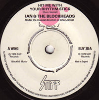 Ian Dury And The Blockheads : Hit Me With Your Rhythm Stick (7", Single, No )