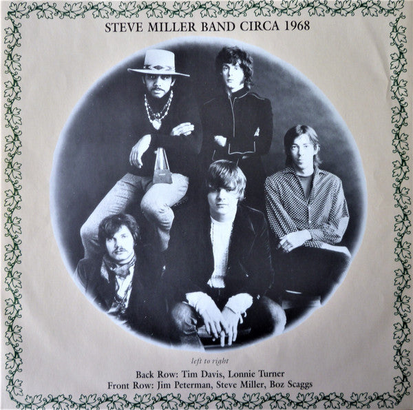 Steve Miller Band : The Best Of 1968 - 1973 (LP, Comp)