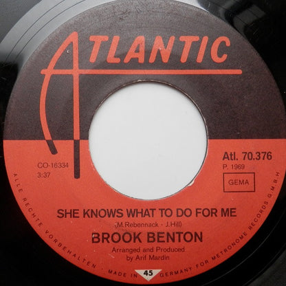 Brook Benton : Touch 'Em With Love (7")