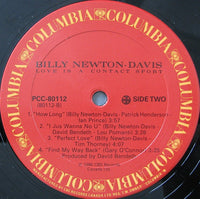 Billy Newton-Davis* : Love Is A Contact Sport (LP, Album)