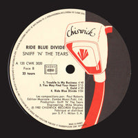 Sniff 'n' the Tears : Ride Blue Divide (LP, Album)