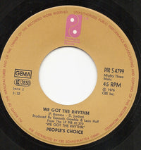 People's Choice : Jam, Jam, Jam (All Night Long) (7", Single)