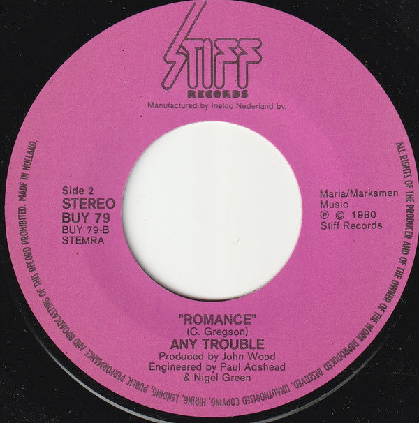 Any Trouble : 2nd Choice (7")