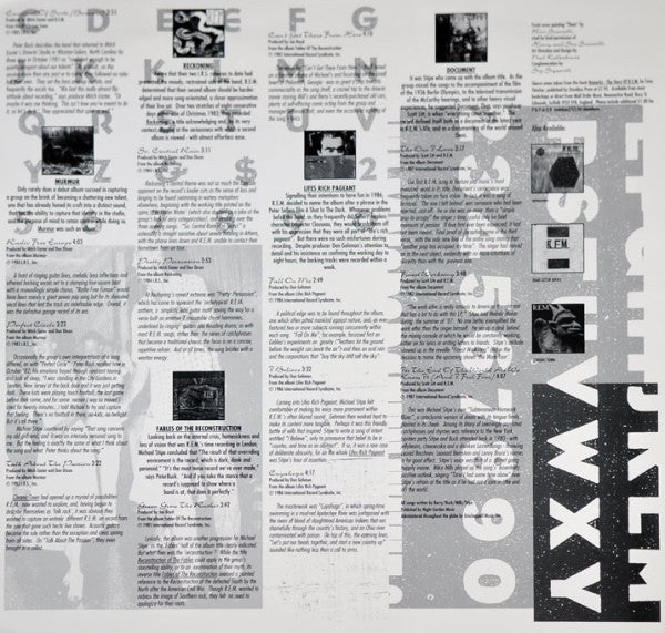 R.E.M. : The Best Of R.E.M. (LP, Comp)