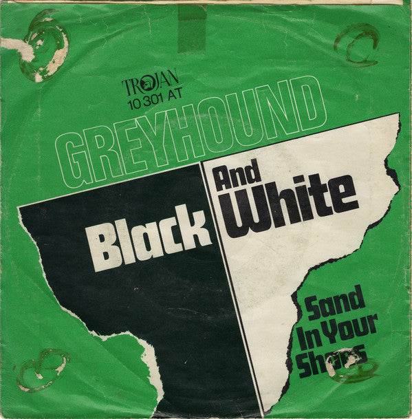 Greyhound (4) : Black And White (7", Single)