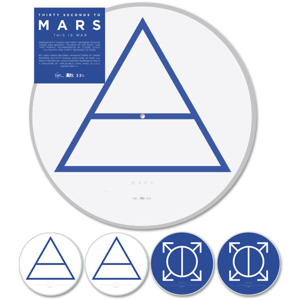 Thirty Seconds To Mars* : This Is War (2xLP, Pic, Whi)
