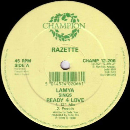 Razette / Lamya : Ready 4 Love (12")