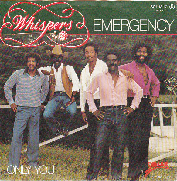 The Whispers : Emergency (7", Single)