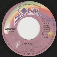 The Whispers : Emergency (7", Single)